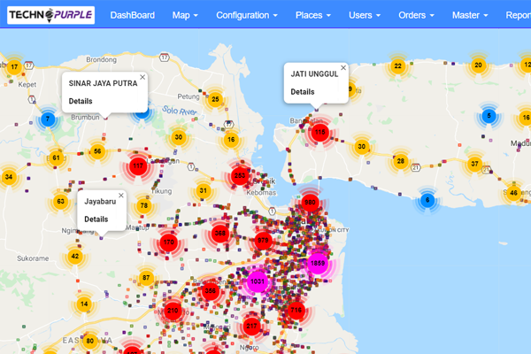 Geo-Tagging Outlets and Visit Tracking
